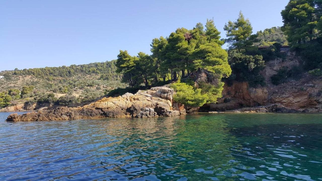 Chelidonia Villa Steni Vala Alonissos Eksteriør billede